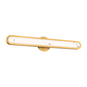 WAC Lighting Serena 33" Wide Bath Bar Aged Brass