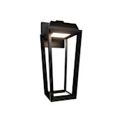 WAC Lighting Levee 16" Tall Outdoor Wall Sconce Black