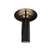 WAC Lighting Ventt 15" Tall Outdoor Wall Sconce Black