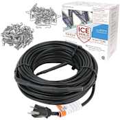 WarmlyYours 120V 160 Foot Long Plug-In Roof and Gutter Deicing Kit N/A