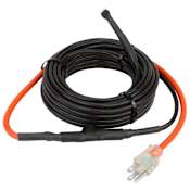 WarmlyYours 6' PRO-Tect DIY Plug-in Heating Cable Kit for Pipes, Constant Wattage (7W/ft), 120V N/A