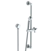 Watermark Positioning Bar Shower Kit with 1.75 GPM Hand Shower and 69" Hose Aged Brass (Living)