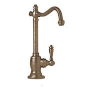 Waterstone Annapolis 1.1 GPM Cold Water Dispenser Faucet with Lever Handle Antique Brass
