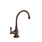 Waterstone Hampton 1.1 GPM Hot Water Dispenser Faucet with Lever Handle American Bronze