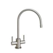 Waterstone Parche 1.75 GPM Single Hole Bar Faucet with Lever Handles Solid Stainless Steel