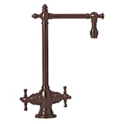 Waterstone Towson 1.75 GPM Single Hole Bar Faucet with Cross Handles American Bronze