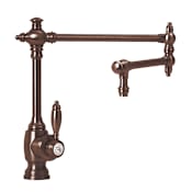 Waterstone Towson 1.75 GPM Single Hole Kitchen Faucet with Lever Handle American Bronze