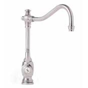 Waterstone Annapolis 1.75 GPM Single Hole Bar Faucet with Lever Handle Satin Nickel