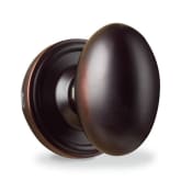 Weslock Single Cylinder Interior Pack Featuring a Julienne Knob from the Traditionale Collection Oil Rubbed Bronze