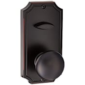 Weslock Dummy Interior Pack Featuring an Impresa Knob from the Traditionale Collection Oil Rubbed Bronze