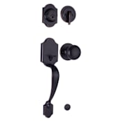 Weslock Parkside Single Cylinder Handleset with Salem Knob Interior Pack from the Premiere Essentials Collection Oil Rubbed Bronze