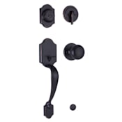 Weslock Parkside Sectional Dummy Handleset with Interior Salem Knob Oil Rubbed Bronze