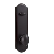 Weslock Single Cylinder Interior Pack Featuring a Julienne Knob from the Elegance Collection Oil Rubbed Bronze