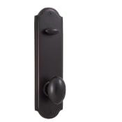 Weslock Dummy Interior Pack Featuring a Julienne Knob from the Elegance Collection Oil Rubbed Bronze