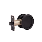 Weslock Round Passage Sliding Pocket Door Pull Oil Rubbed Bronze