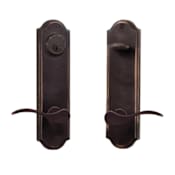 Weslock Tramore Dummy Set with Left Handed Carlow Levers Oil Rubbed Bronze