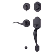 Weslock Parkside Right Handed Sectional Dummy Handleset with Interior New Haven Lever Oil Rubbed Bronze