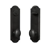 Weslock Tramore Dummy Set with Right Handed Durham Knobs Black