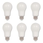 Westinghouse Pack of (6) 9 Watt Dimmable A19 Medium (E26) LED Bulbs Soft White