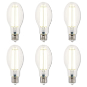 Westinghouse Pack of (6) 36 Watt ED28 Extended Mogul (EX39) LED Bulbs - 6000 Lumens, 5000K, and 80CRI Clear