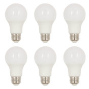 Westinghouse Pack of (6) 10.5 Watt A19 Medium (E26) LED Bulbs- 1100 Lumens, 3000K, and 80CRI Soft White