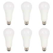 Westinghouse Pack of (6) 21 Watt A21 Medium (E26) LED Bulbs- 2150 Lumens, 3000K, and 80CRI Soft White