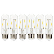 Westinghouse Pack of (6) 3.5 Watt Dimmable Medium (E26) LED Bulbs - 350 Lumens, 2700K, and 80CRI Clear
