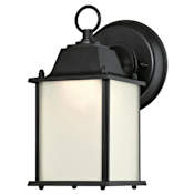 Westinghouse Single Light 8-1/2" Tall Integrated LED Outdoor Wall Sconce Textured Black
