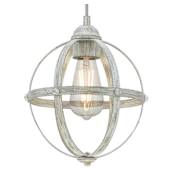 Westinghouse Stella Mira 9" Wide Mini Pendant Antique Ash