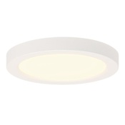 Westinghouse 5" Wide LED Flush Mount Drum Ceiling Fixture White