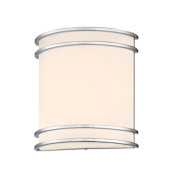 Westinghouse Hatboro 10" Tall Wall Sconce Brushed Nickel