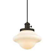 Westinghouse Single Light 8-3/4" Wide Mini Pendant Oil Rubbed Bronze