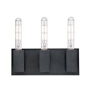 Westinghouse Skybridge 3 Light 13" Wide LED Bathroom Vanity Light Iron