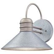 Westinghouse Watts Creek 11" Tall LED Outdoor Wall Sconce Galvanized Steel