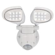 Westinghouse 2 Light 10" Wide Integrated LED Outdoor Dual Head Flood Light White