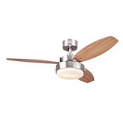 Westinghouse Alloy 42" 3 Blade LED Indoor Ceiling Fan Brushed Nickel