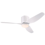 Westinghouse Carla 46" 3 Blade LED Indoor Ceiling Fan with Remote Control White