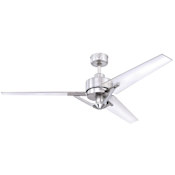 Westinghouse Julien 54" 3 Blade Indoor Ceiling Fan with Remote Control Brushed Nickel