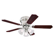 Westinghouse Contempra Trio 42" 5 Blade LED Indoor Ceiling Fan Brushed Nickel