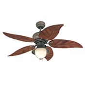 Westinghouse Oasis 48" 5 Blade Indoor / Outdoor LED Ceiling Fan Oil Rubbed Bronze