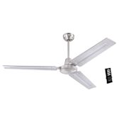 Westinghouse Jax 56" 3 Blade Indoor Ceiling Fan with Remote Control Brushed Nickel