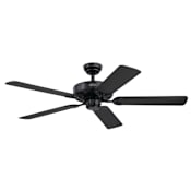 Westinghouse Contractor Choice 52" 5 Blade Indoor Ceiling Fan Black
