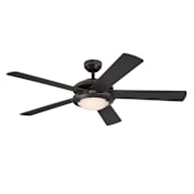 Westinghouse Comet 52" 5 Blade LED Ceiling Fan Espresso