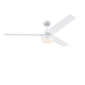 Westinghouse Talia 56" 3 Blade Indoor LED Ceiling Fan Matte White