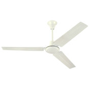 Westinghouse Industrial 56" 3 Blade Industrial Indoor Ceiling Fan with Blades and Down Rod Included White