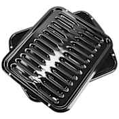 Whirlpool Premium Range Porcelain Broiler Pan and Roasting Rack N/A