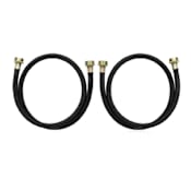 Whirlpool 4 Foot Long Washer Supply Hose (pack of 2) N/A