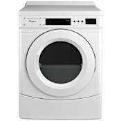 Whirlpool 27 Inch Wide 6.7 Cu. Ft. Capacity Electric Commercial Dryer White