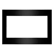 Whirlpool 27 Inch Wide Trim Kit for Countertop Microwave Black