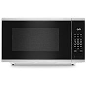 Whirlpool 25 Inch Wide 2.2 Cu. Ft. 1200 Watt Fingerprint Resistant Countertop Microwave with Sensor Cooking and Steam Clean Fingerprint Resistant Stainless Steel
